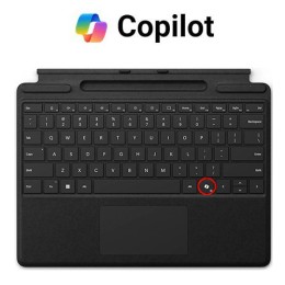 Surface Pro 11+10+9+8+X Copilot Signature Black Type Cover 