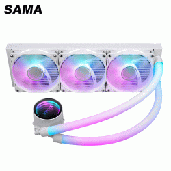 SAMA PS360MM ARGB Liquid Cooler (White )