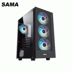 Case SAMA PHS X1 Black ATX Case