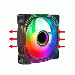 METALFISH 120mm ARGB Fan Case 