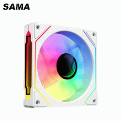 SAMA YF1202I ARGB Fans (White)